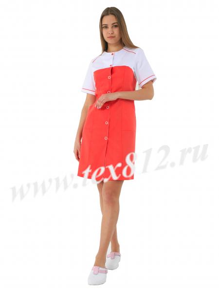 картинка Халат женский "Келли" магазин Одежда+ являющийся официальным дистрибьютором в России 