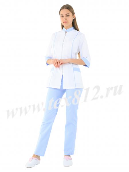 картинка Медицинский костюм "Лада" магазин Одежда+ являющийся официальным дистрибьютором в России 