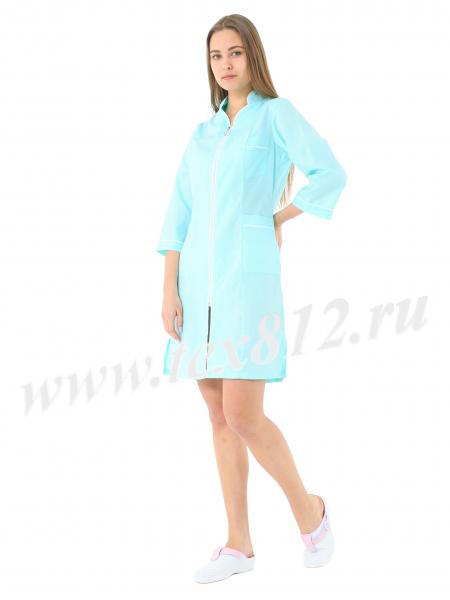 картинка Халат женский "Марта-2" магазин Одежда+ являющийся официальным дистрибьютором в России 